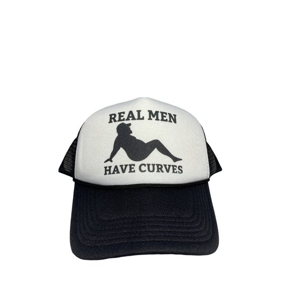 Other - Real Men Have Curves Trucker Hat Baseball  Real Men Hat